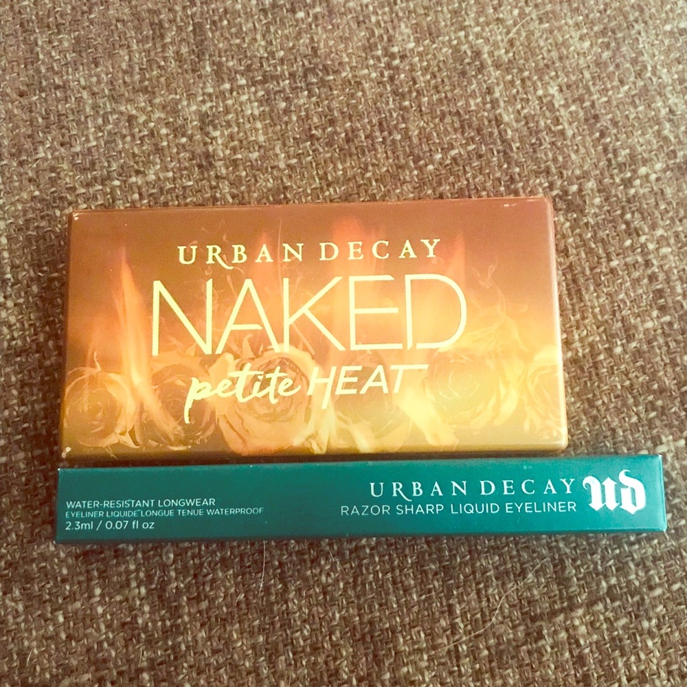 Urban Decay Petite Heat Palette & Razor Eyeliner